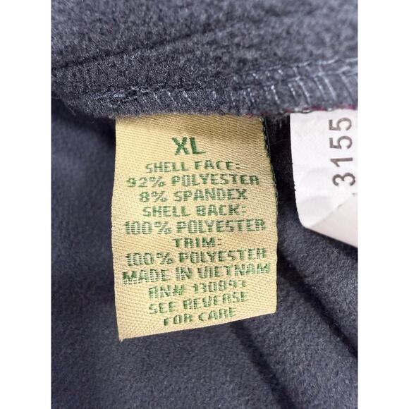 Burgundy Softshell Hooded Lined Outdoor Jacket Womens XL Rustic Ridge Zip Pocket - Picture 5 of 11